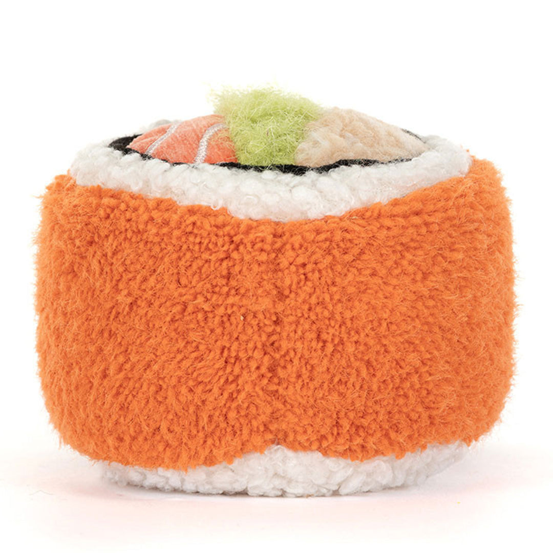 Jellycat Knuffel Sushi, Amuseables Codhi Californian Roll, 9cm