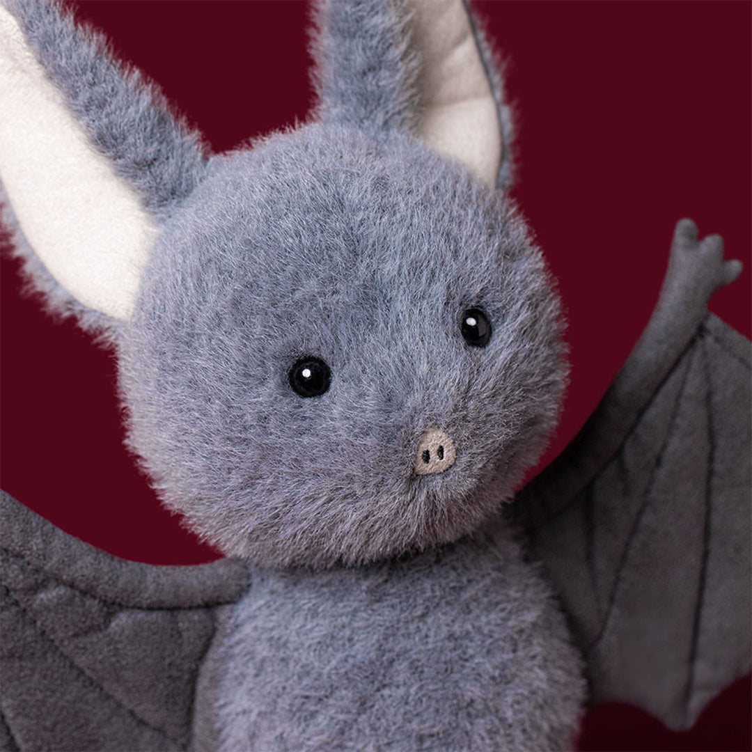 Jellycat Knuffel Vleermuis, Broox Bat, 22 cm