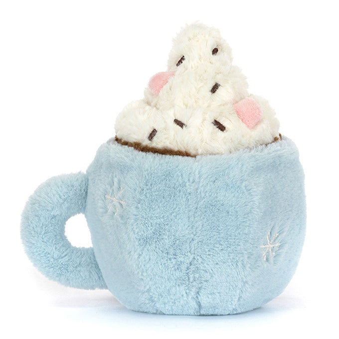 Jellycat Knuffel, Amuseables Hot Chocolate with Marshmallows, 18cm