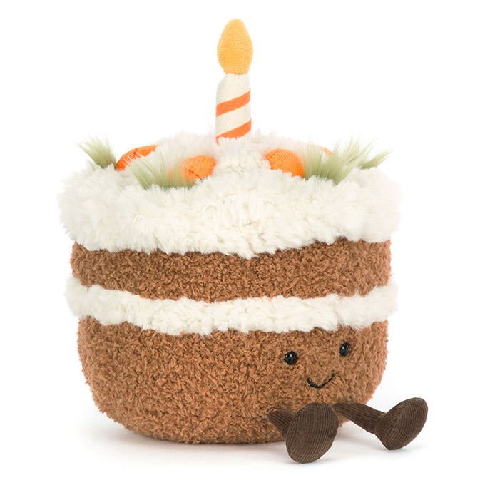 Jellycat Knuffel Taartje, Amuseables Carrot Cake
