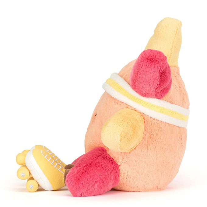 Jellycat Knuffel Zon op Rolschaatsen, Amuseables Sun 'Roller Skates', 30cm