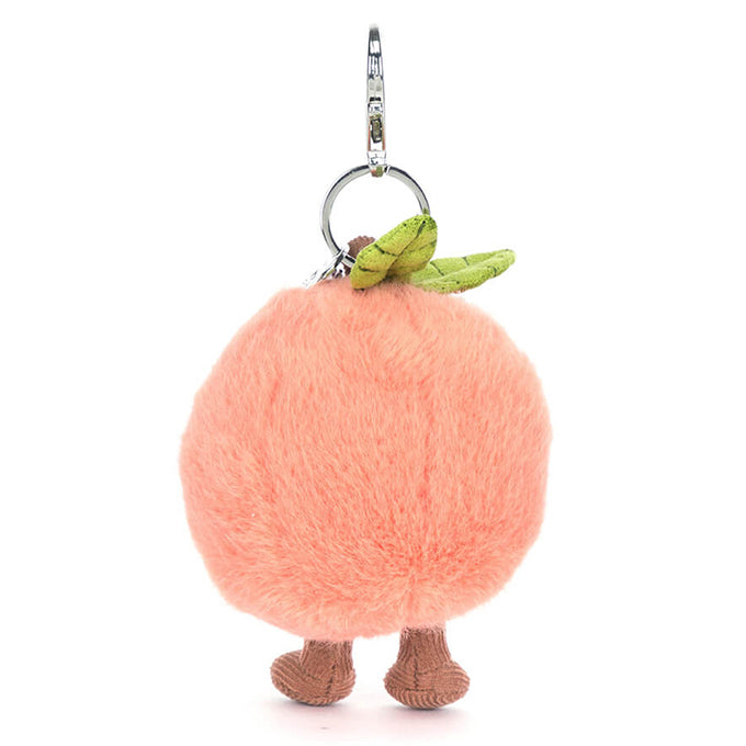 Jellycat Sleutelhanger Kersen, Amuseables Peach Bag Charm