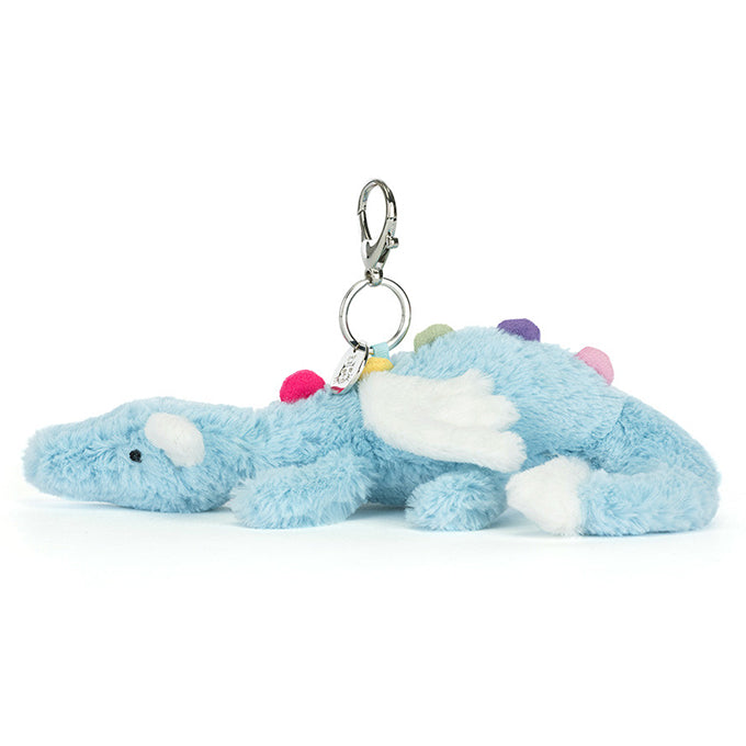 Jellycat Sleutelhanger Draak, Sky Dragon Bag Charm
