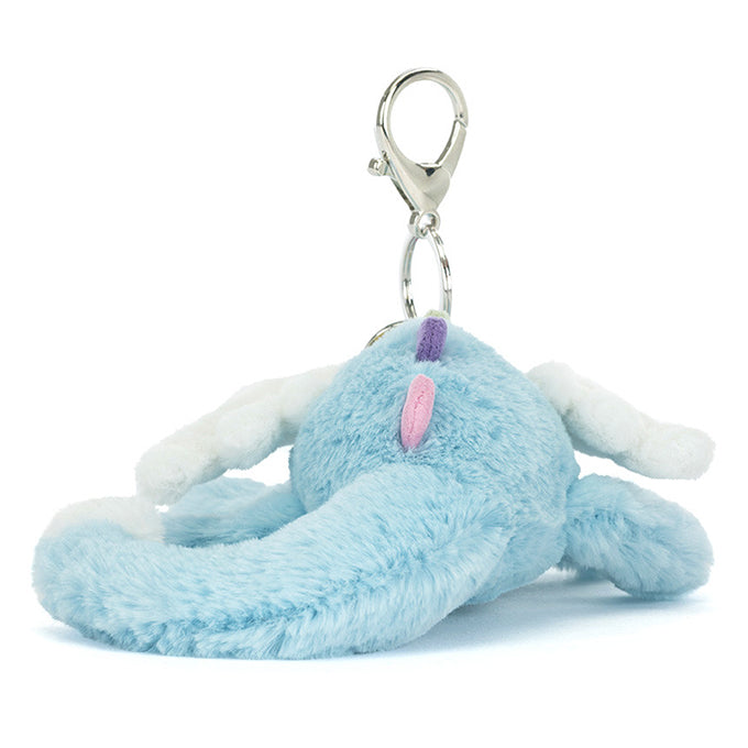 Jellycat Sleutelhanger Draak, Sky Dragon Bag Charm
