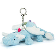 Jellycat Sleutelhanger Draak, Sky Dragon Bag Charm