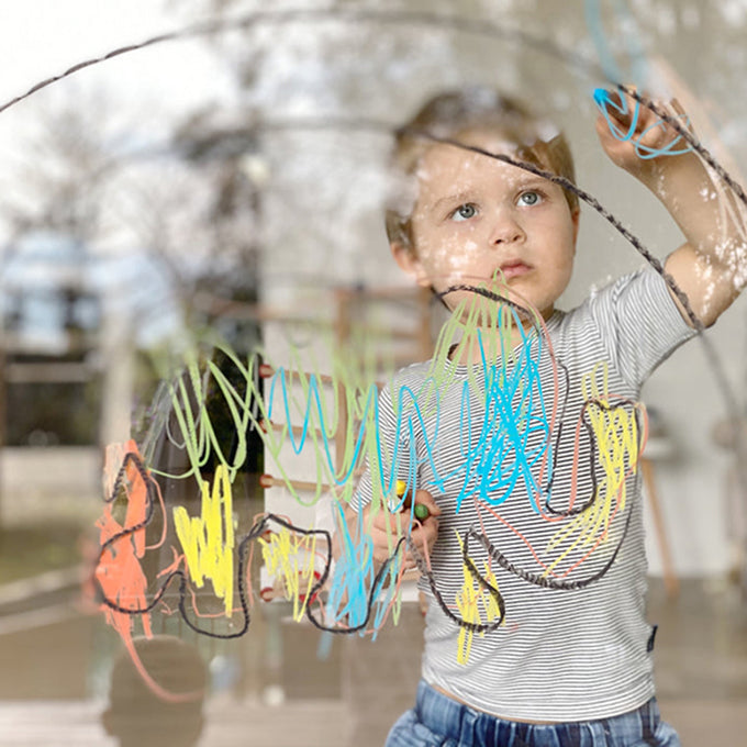 Kitpas Large (Raam)krijt 12 stuks, Extra dik