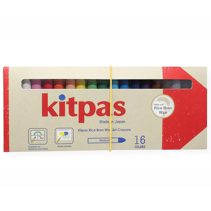 Kitpas Medium (Raam)krijt 16 stuks