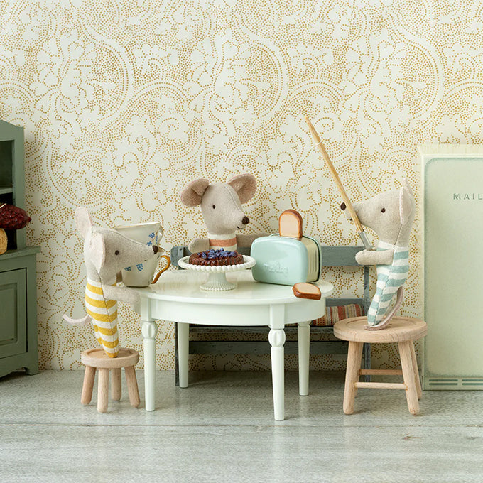 Maileg metalen Broodrooster voor muizen, Toaster, Mouse - Mint