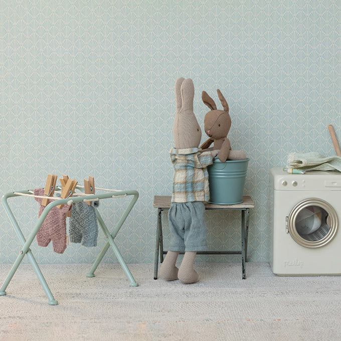 Maileg gebreid pakje voor baby konijntje, Knitted suit, Micro - Heather