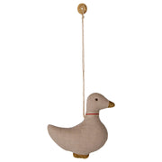 Maileg Ornament Eend, Fabric ornament Duck - Sand