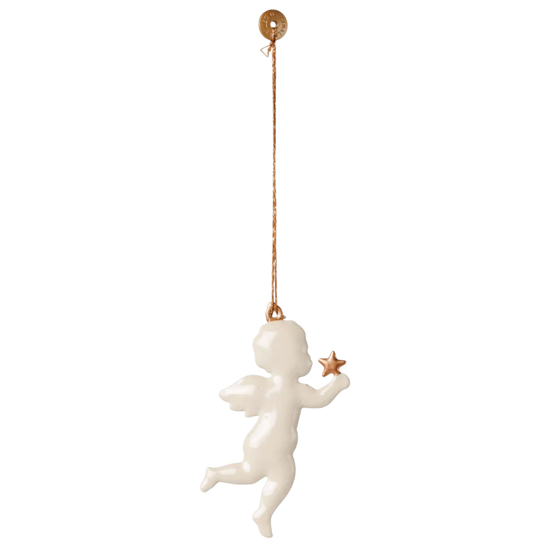 Maileg Metalen Ornament Engel met ster, Metal ornament, Angel - Star