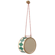 Maileg Metalen Ornament Trommel, Large Drum - Green