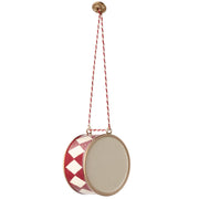 Maileg Metalen Ornament Trommel, Large Drum - Red