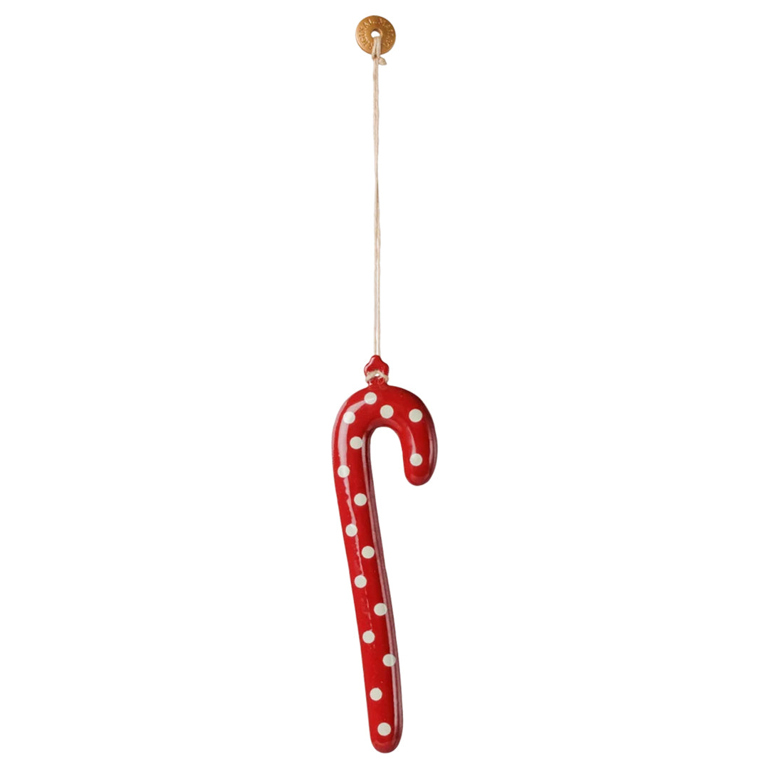 Maileg Metalen Zuurstok Ornament, Sugar Cane Dot, Large
