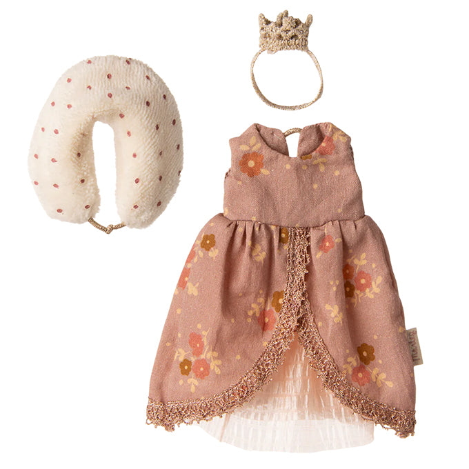 Maileg Kledingset Koningin - moeder muis - Queen dress