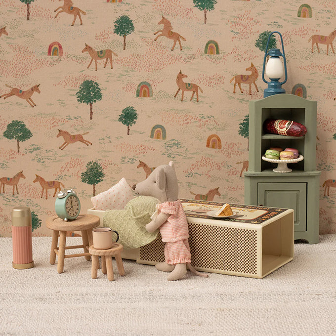 Maileg kleine zus muis in doosje, Little sister mouse in matchbox II