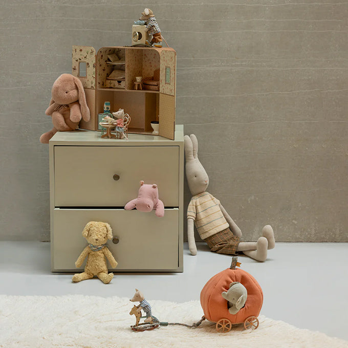 Maileg Knuffel Konijn, Bunny plush, Vintage Rose, 34 cm