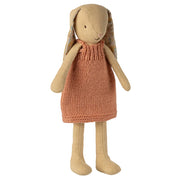 Maileg Bunny Size 2, Cream yellow - Knitted dress, 26 cm
