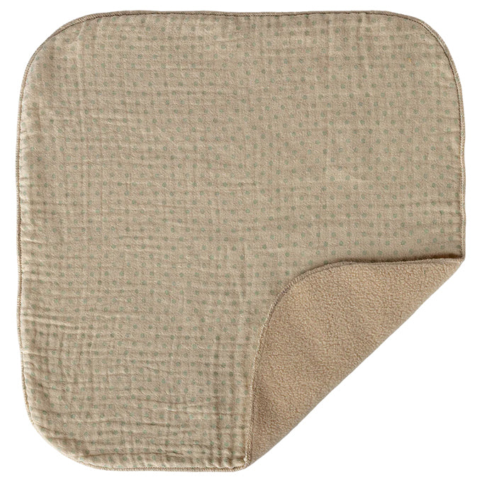 Maileg Knuffel Olifant met knuffeldoekje, Lullaby friends, Elephant Mini - Iron grey