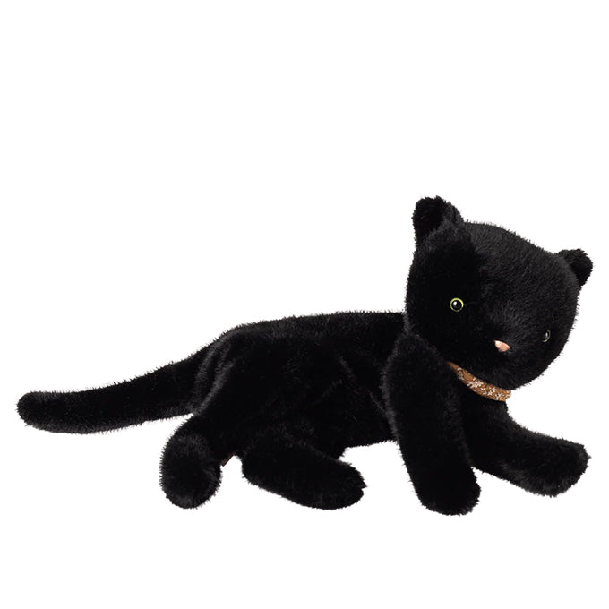Maileg Knuffel Poes - Sleeping Kitten Plush - Black, 37 cm