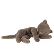 Maileg Knuffel Poes - Sleeping Kitten Plush - Grey, 37 cm
