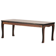 Maileg houten eettafel, Long dining table Mouse, hoogte 7 cm.