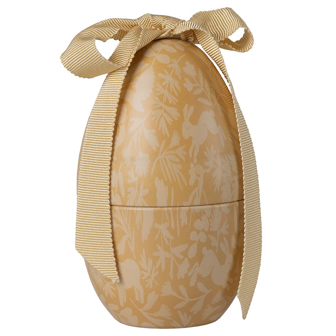 Maileg Metalen Paasei - Cream Yellow, 11cm