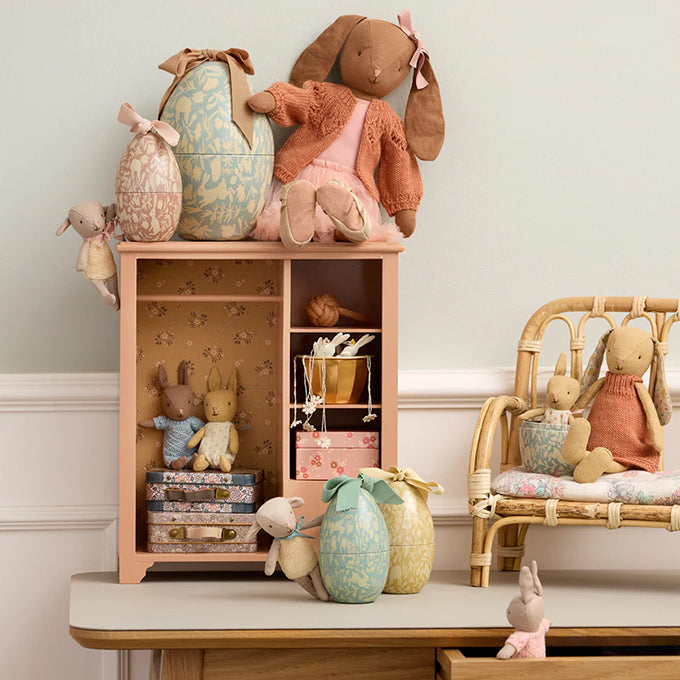 Maileg Metalen Paasei - Dusty Blue, 11cm