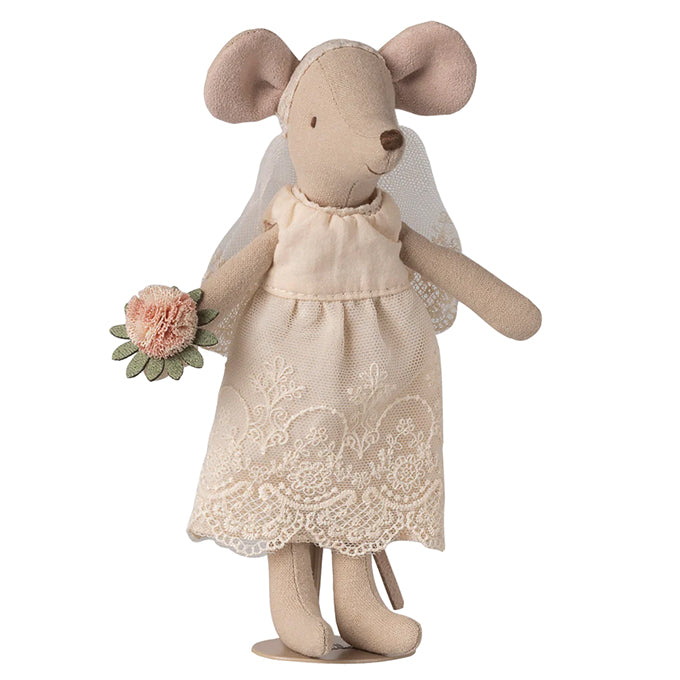 Maileg muizen bruidspaar, wedding mice couple in box