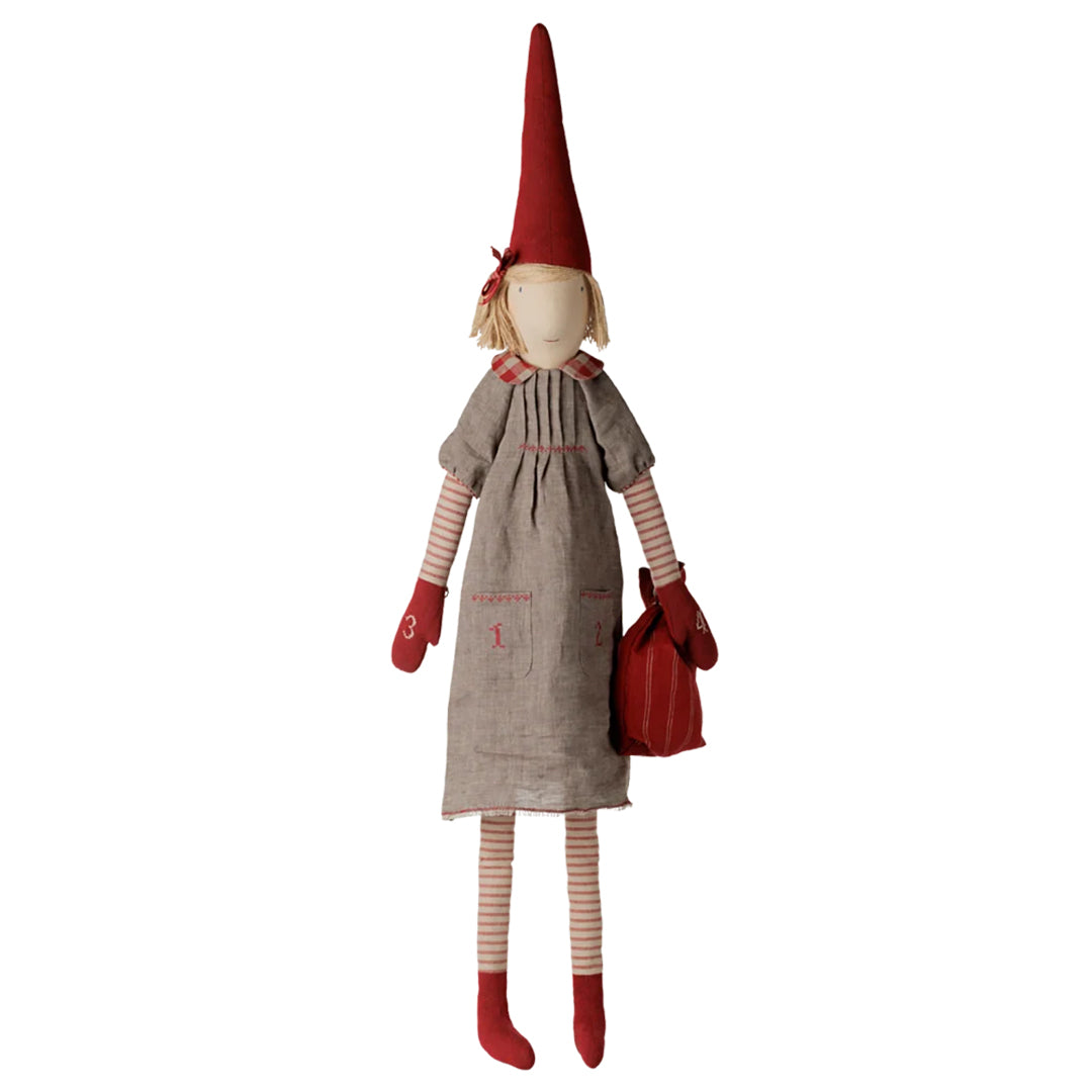 Maileg Pixy Adventskalender, Pixy calendar - Girl II, 107 cm