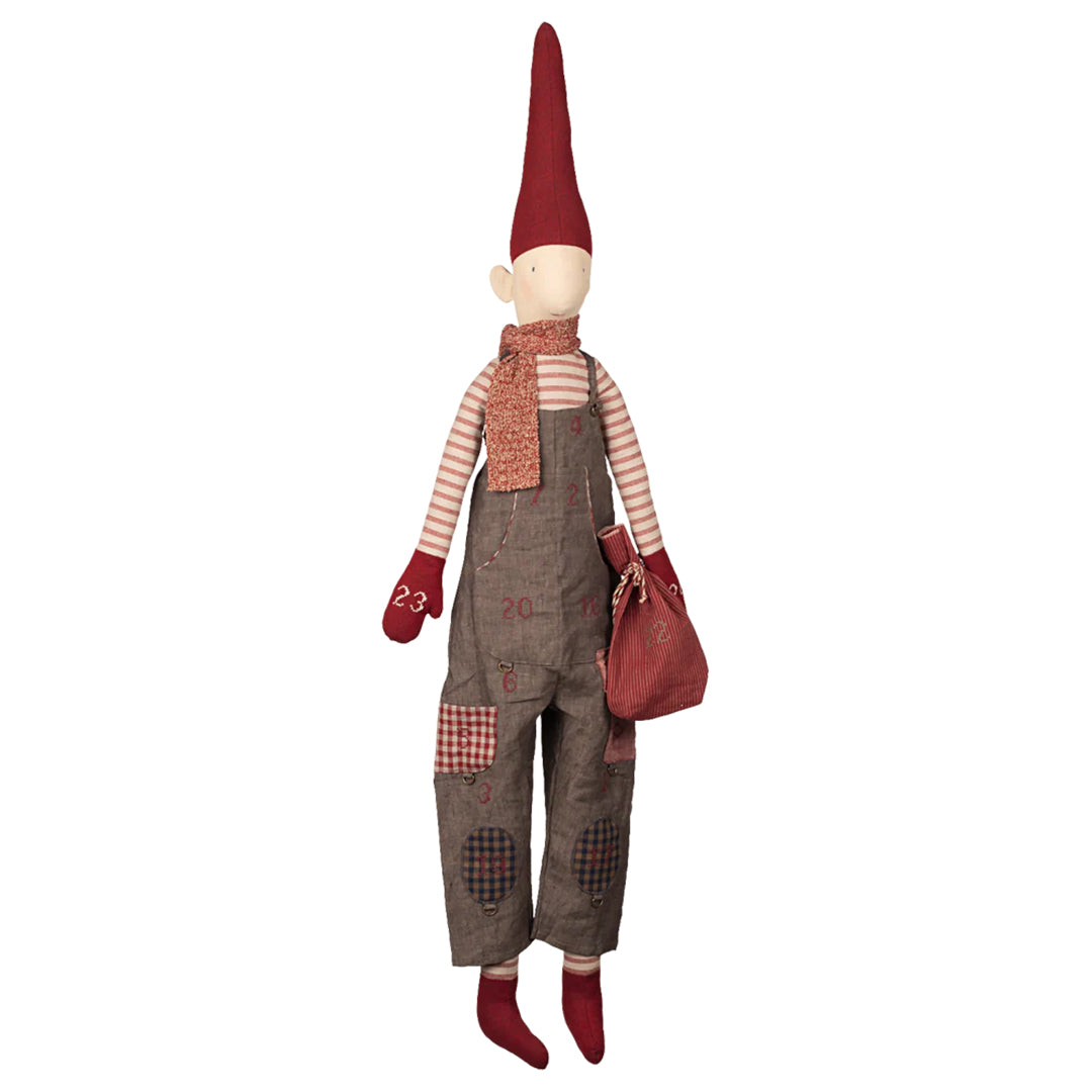 Maileg Pixy Adventskalender, Pixy calendar - Boy, 121 cm