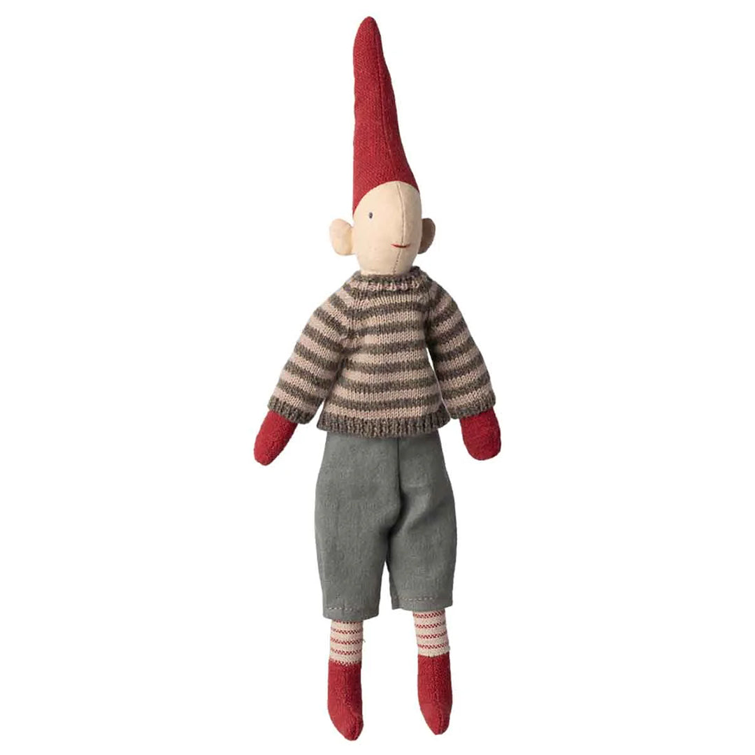 Maileg Pixy, Size 1 - Climbing Pixy, Boy - Knitted sweater, 26 cm