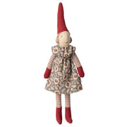 Maileg Pixy, Size 1 - Climbing Pixy, Girl - Winter mint dress, 26 cm