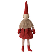 Maileg Pixy, Size 2 - Girl, Knitted cape and skirt, 31 cm