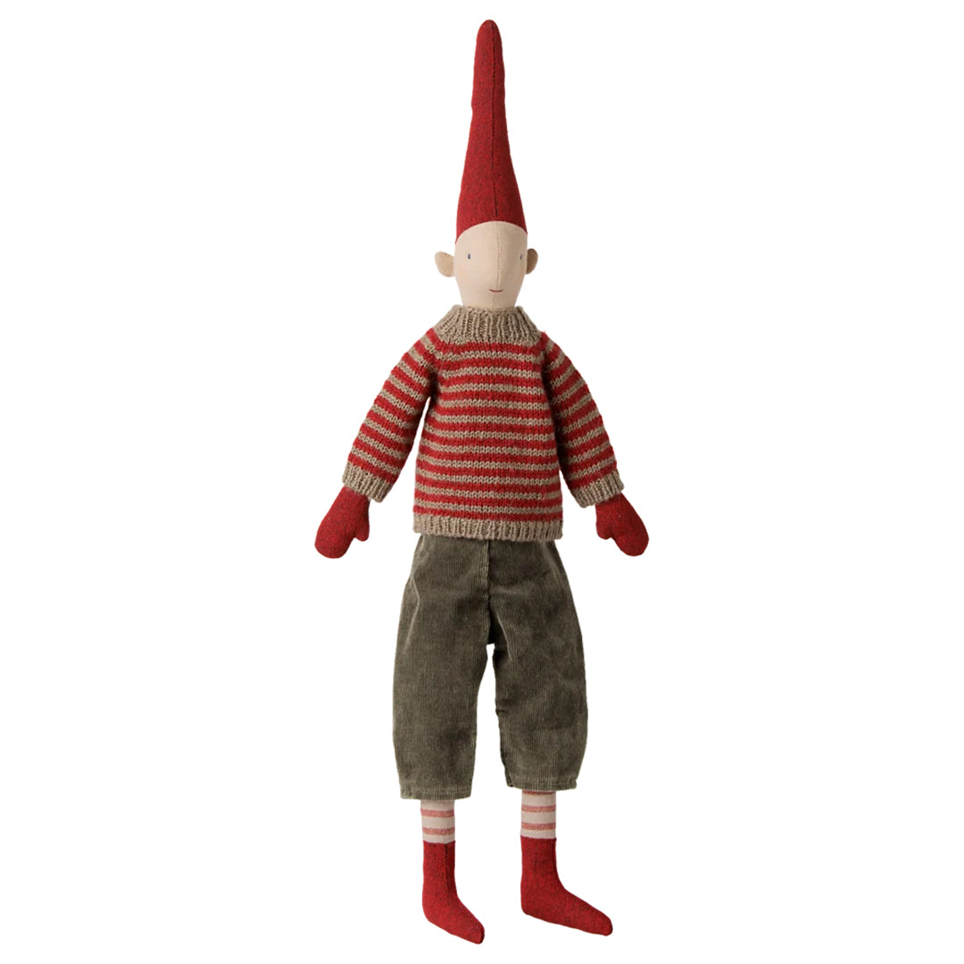 Maileg Pixy, Size 3 - Boy, Striped knitted sweater, 51 cm