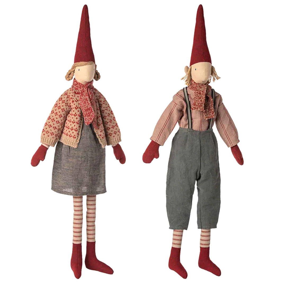 Maileg Pixy, Size 4 - Boy, Shirt and pants, 60 cm