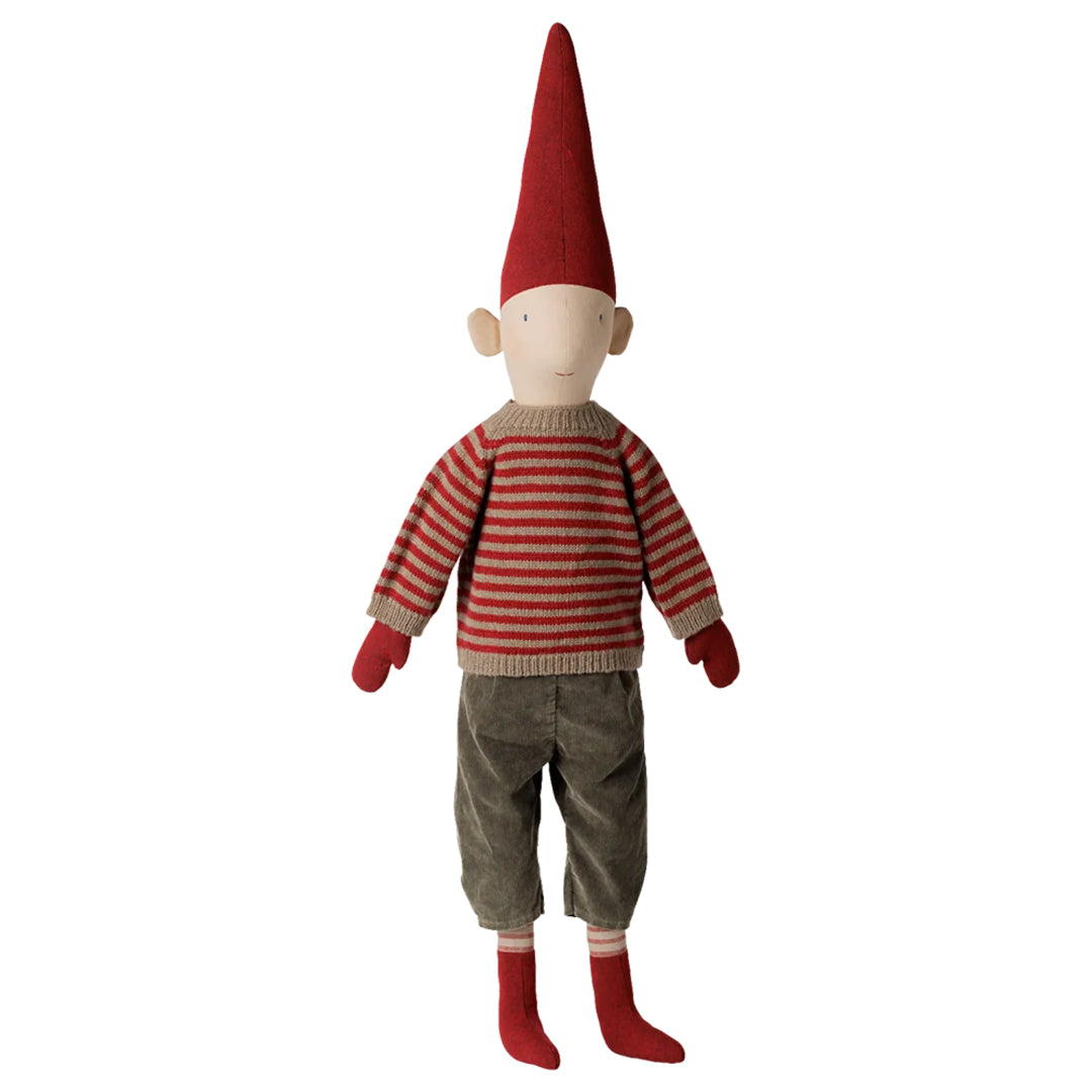 Maileg Pixy, Size 5 - Boy, Striped knitted sweater, 84 cm