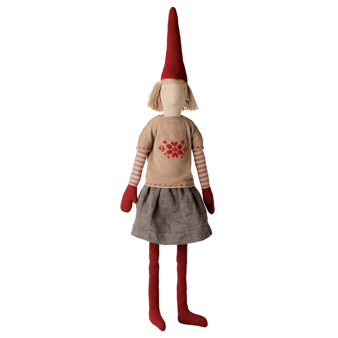 Maileg Pixy, Size 6 - Girl, Knitted shirt, 106 cm