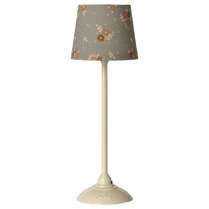 Maileg Schemerlamp, Floor lamp Miniature - Sand 22cm
