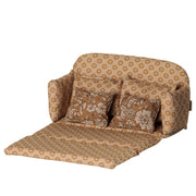 Maileg Slaapbank voor muizen, Sofa Bed Mouse - Large - Ocher