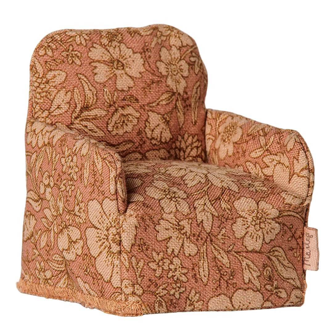 Maileg Stoel voor muizen, Folding chair Mouse, Flower