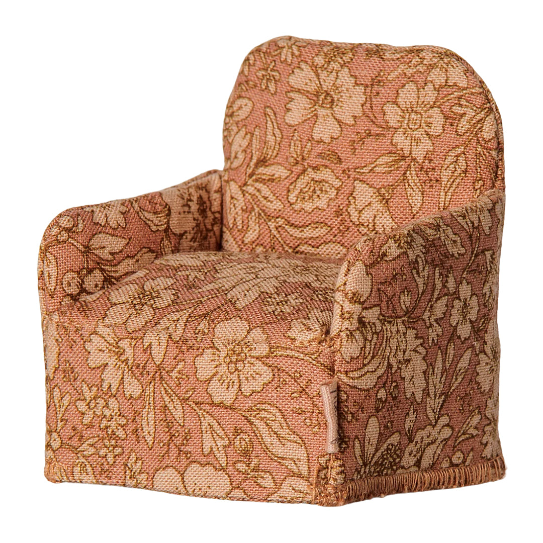 Maileg Stoel voor muizen, Folding chair Mouse, Flower