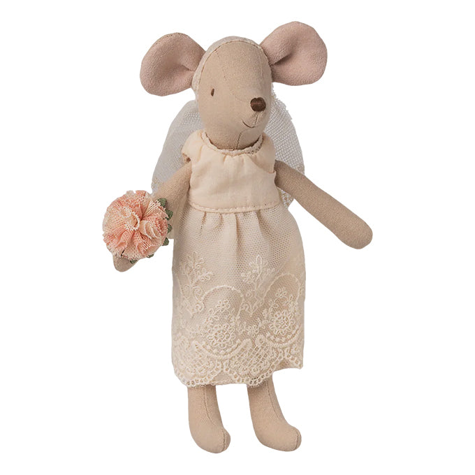 Maileg Bruidsjurk Kledingset - moeder muis - Wedding dress