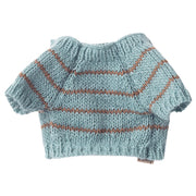 Maileg Trui voor Knuffel Puppy Small, Knitted sweater - Dusty blue