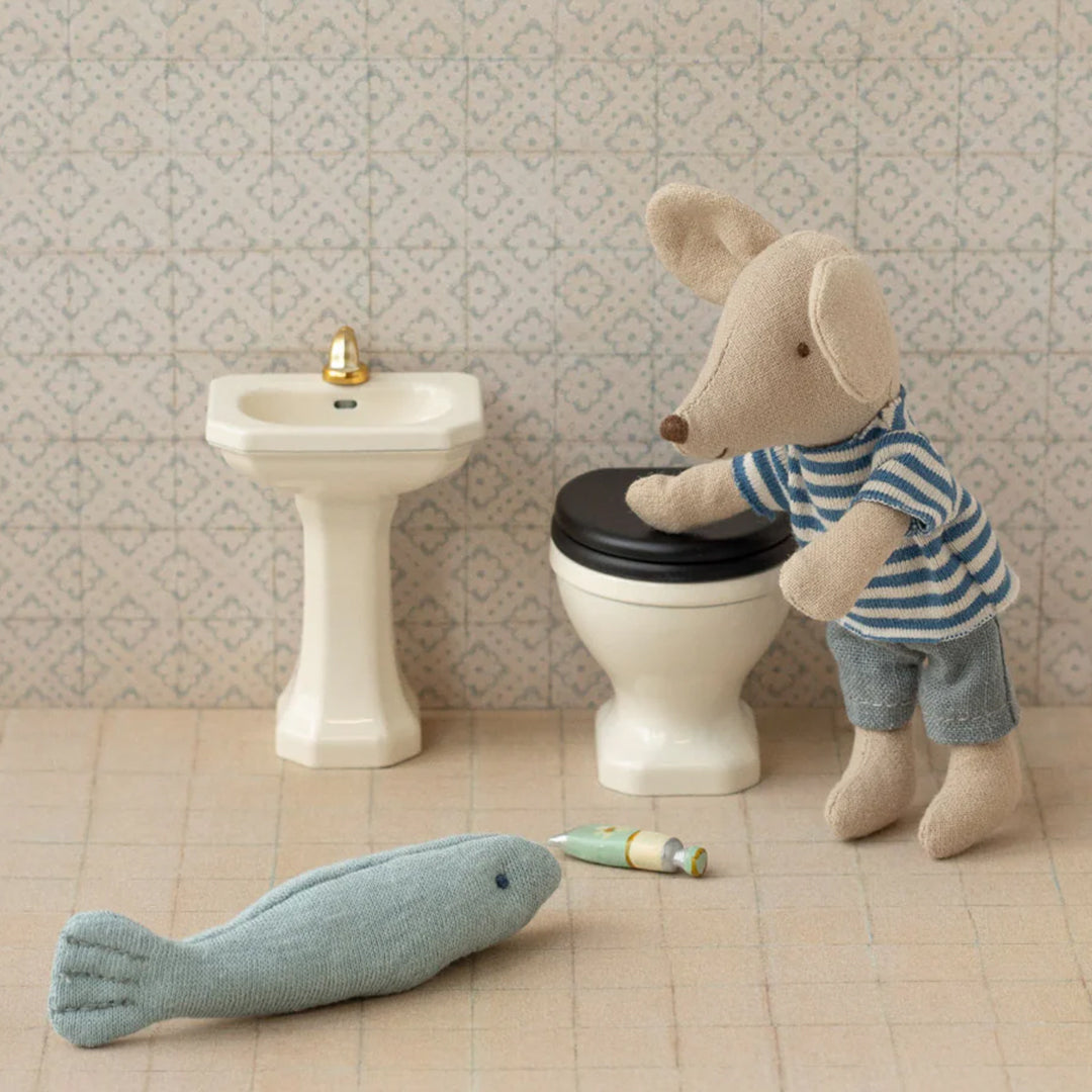 Maileg Wastafel voor muizen, Sink Mouse - Off White