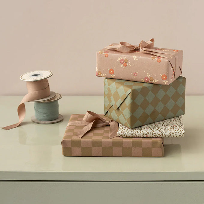 Maileg inpakpapier, Michette, 10 meter op rol