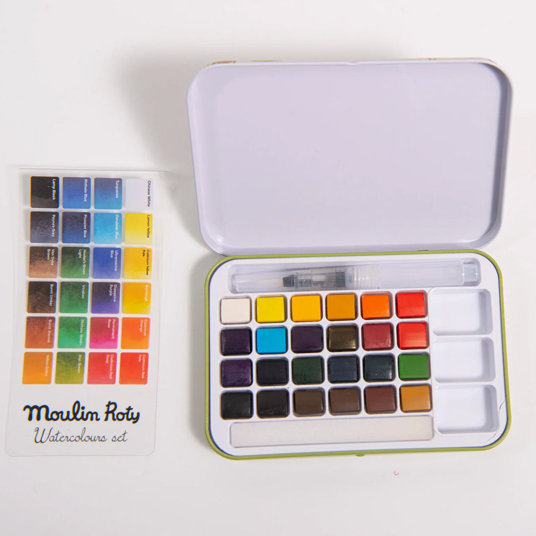 Moulin Roty Aquarelverfset 'Le jardin du Moulin'