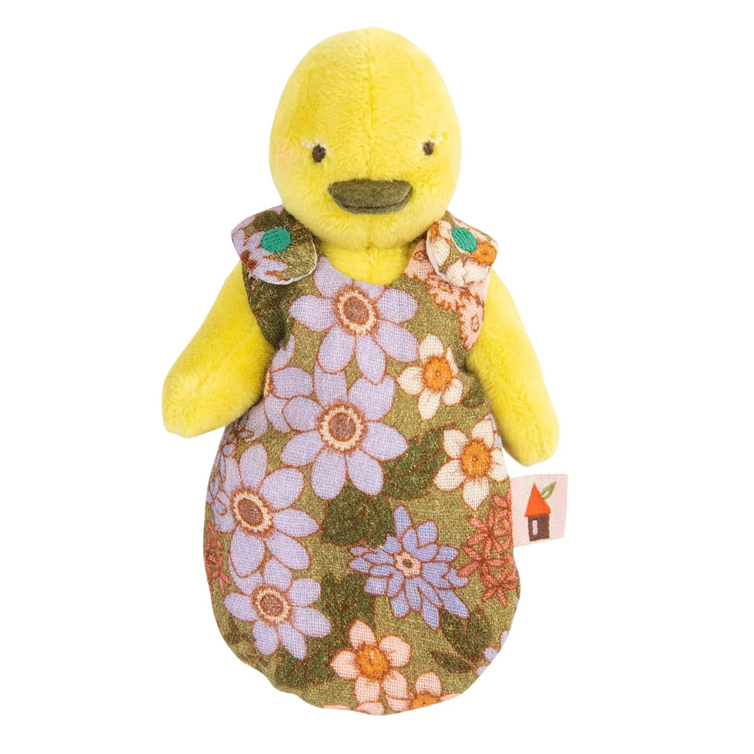 Moulin Roty Knuffel Baby Rita de eend in geschenkdoos, Les Minouchkas