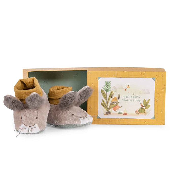 Moulin Roty Babyslofjes Konijn, 'Trois Petits Lapins'