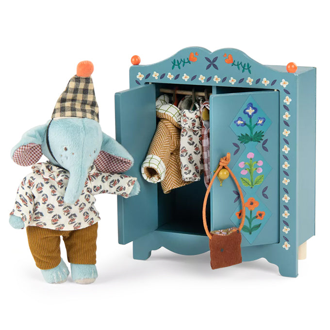 Moulin Roty houten Kast, Les Minouchkas, 25cm